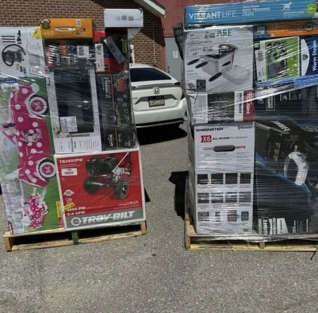 What’s Inside a Liquidation Pallet